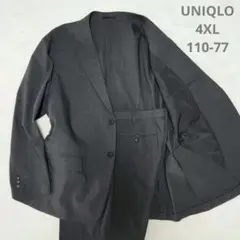 ✨極美品✨現行品番 ユニクロ 感動ジャケットパンツ スーツ ウォッシャブル4XL