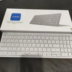 【未使用品】エレコム しろちゃん BTキーボード