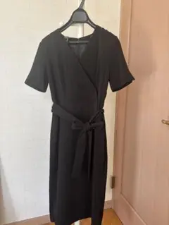 ルイルエブティック　ブラックフォーマル　ワンピース　喪服　美品　清楚　シンプル