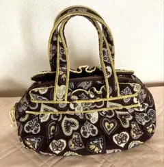 ［極美品］アナスイ ANNASUI ハンドバッグ ゴブラン織 ビジューバタフライ