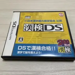 NINTENDO DSソフト 漢検DS 動作確認済み