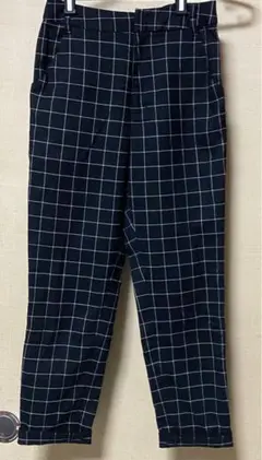 チェックパンツ　earth