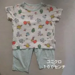 UNIQLO ミスターメンリトルミス　パジャマ 100cm 半袖