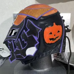 BUSHI試合用マスク ハロウィン サイン入り