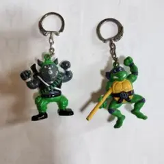 ニンジャタートルズ キーホルダー ソフビ