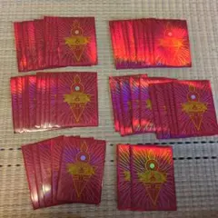 遊戯王 ゼアル 皇の鍵 赤 スリーブ 47枚