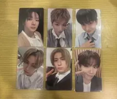 BOYNEXTDOOR 日本アンコン 6人コンプセットトレカ