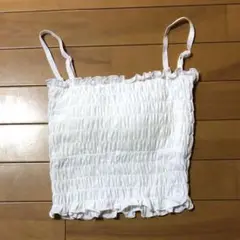 ホワイトキャミソール