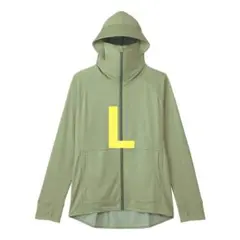 セージ【L】新品 ワークマン クールUVサンシェードパーカー