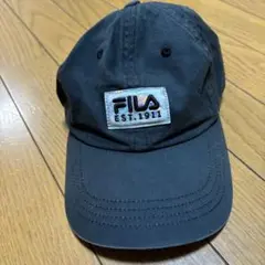 F ILA キャップ　黒