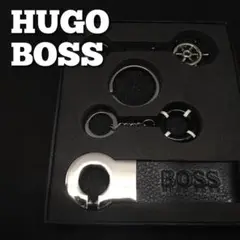 HUGO BOSS 美品 キーリング 豪華4点セット ヒューゴボス ホルダー