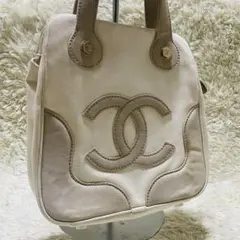 CHANEL マシュマロ ココマーク ハンドバッグ ベージュ
