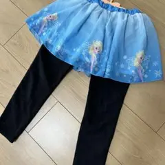 アナと雪の女王　エルサ スカート付きレギンス　120
