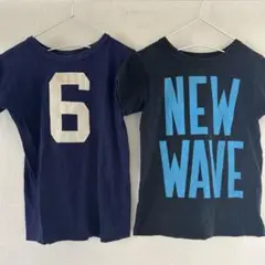 デニムアンドダンガリー　グルービーカラーズ　140㎝Tシャツ2枚セット