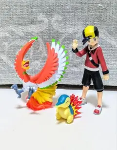 ホウオウ・ヒビキ・ヒノアラシ フィギュアセット