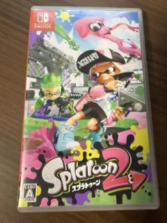 Nintendo switch スプラトゥーン2 ソフト　動作確認済