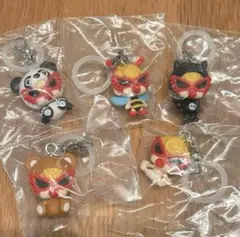 ヒステリックミニ　めじるしアクセサリー　ガチャガチャ　全5種セット　カプセルトイ