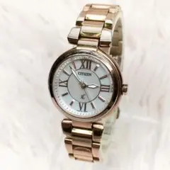 ★ジャンク★ クロスシー xC シチズン CITIZEN 電波ソーラー ゴールド