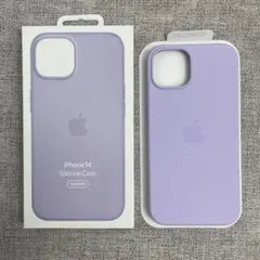 「新品未使用」iPhone 14 シリコンケース ラベンダー