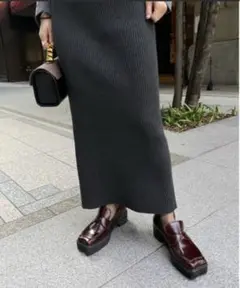 WAVE CUTTING PLATFORM LOAFER