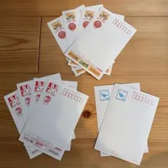 はがき10枚と現金書留封筒3枚セット