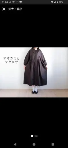 オオカミとフクロウ　ワンピース
