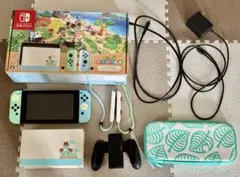 Switch本体 あつ森セット Joy-Con ケース