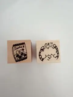 ainoあいの紙ものやさん スタンプ はんこセット