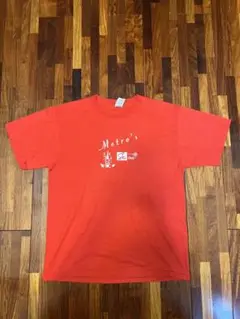 【値下げ】 USA アメカジ メンズMetro's Tシャツ 赤 L