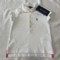 新品タグ付き　Ralph Lauren ベビーポロシャツ フリル