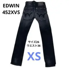 EDWIN（エドウィン）452XVSサイズ26ウエスト36