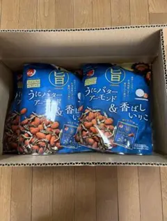 でん六 うにバターアーモンド&香ばしいりこ 84g 12コ入り