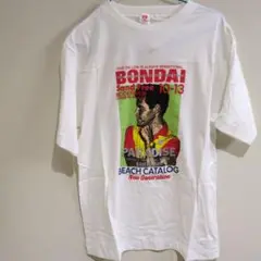デッドストック　メンズパキ綿ぽい生地　サイズM tシャツ