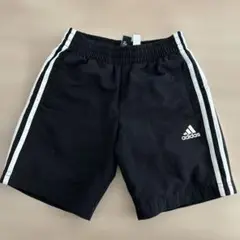 adidas ハーフパンツ 130サイズ 黒