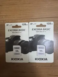 【未使用】KIOXIA製マイクロSDカード128GB２枚まとめ売り