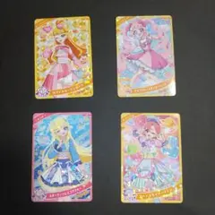 ひみつのアイプリ チャオ付録 4枚セット
