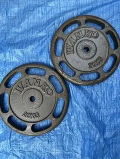 IVANKO 20KG ダンベルプレート 2枚セット①