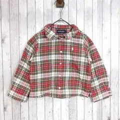 RALPH LAUREN*長袖 チェック コットン シャツ【100】子供 キッズ