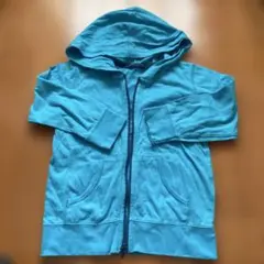 UNIQLO 青 パーカー 100cm