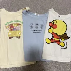 Tシャツ 3枚セット サイズ80 アカチャンホンポ　アンパンマン　ユニクロ