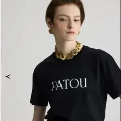 PATOU Tシャツ　オーガニックコットン　パトゥロゴTシャツ