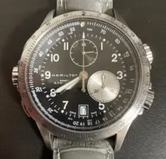 HAMILTON KHAKI E.T.O. 腕時計　キズ有り・ベルト交換済み