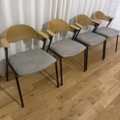 【値下げ‼️】4脚セットダイニングチェア②