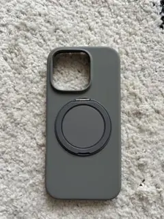 iPhone 16 Pro シリコンケース グレー
