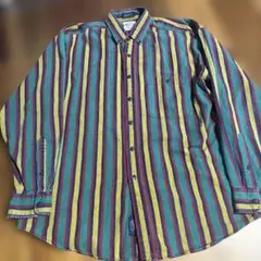 GANT 80〜90sストライプシャツ Lサイズ