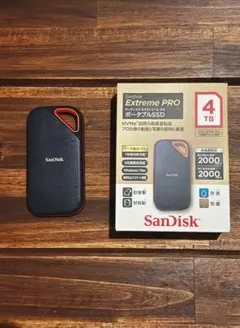 SanDisk Extreme PRO 4TB ポータブルSSD
