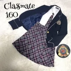 t0260【デコラピンキーズ】フォーマル ブレザー 金ボタンセットアップ 女の子