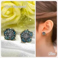 P004✨アレルギーフリーハンドメイドピアス✨3点購入+1点プレゼント