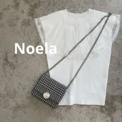 Noela 白 ノースリーブ　トップス