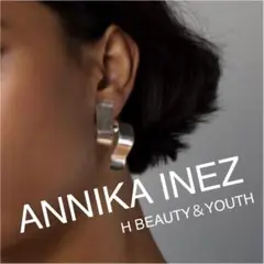 ANNIKA INEZ ピアス シルバー